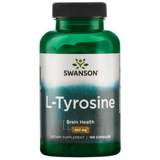 L-Tyrosine, 500mg - 100 caps