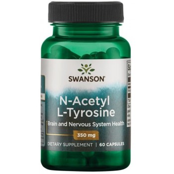 N-Acetyl L-Tyrosine, 350mg - 60 caps