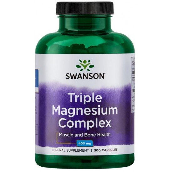 Triple Magnesium Complex, 400mg - 300 caps
