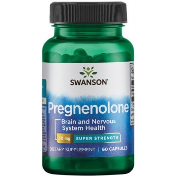 Pregnenolone, 50mg Super-Strength - 60 caps