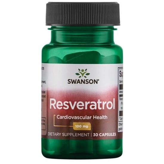 Resveratrol, 100mg - 30 caps