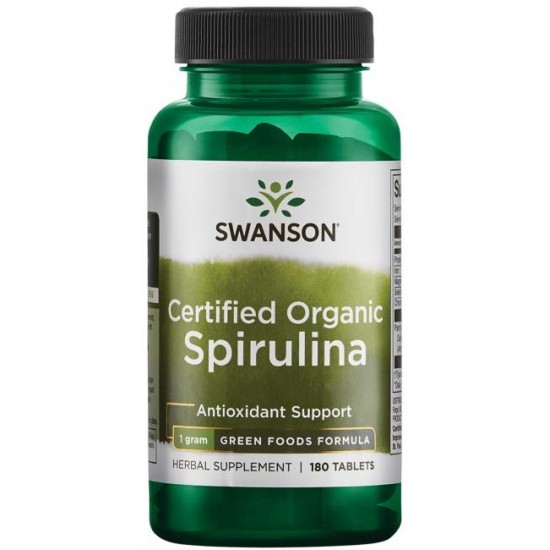 Spirulina Organic - 180 tabs