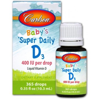 Baby's Super Daily D3, 400 IU - 10 ml.