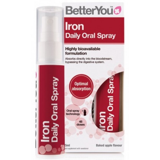 Iron Daily Oral Spray (5mg), Baked Apple - 25 ml.