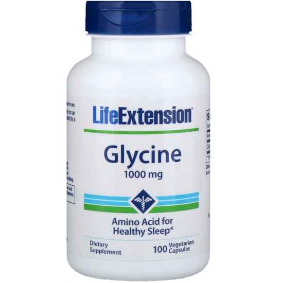 Glycine, 1000mg - 100 vcaps