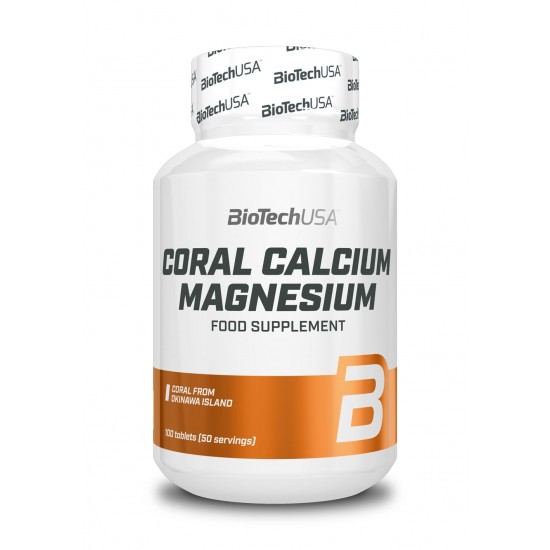 Coral Calcium Magnesium - 100 tablets