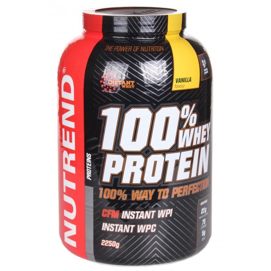 100% Whey Protein, Vanilla - 2250g
