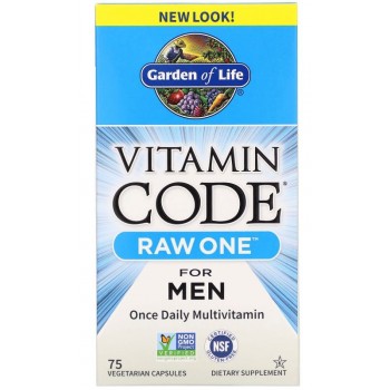 Vitamin Code RAW ONE vyrams - 75 v kapsulės