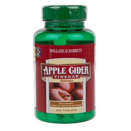 Apple Cider Vinegar, 300mg - 200 tablets