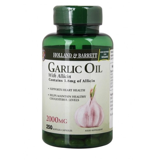 Garlic Oil With Allicin, 2000mg - 250 caps