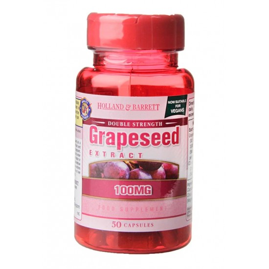 Double Strength Grapeseed Extract, 100mg - 50 caps