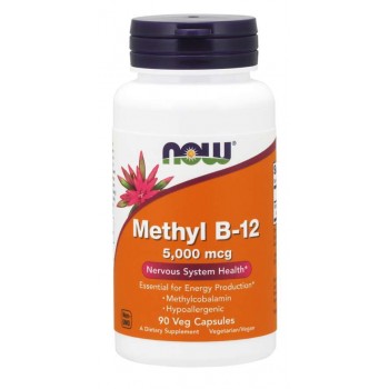 Methyl B-12, 5000mcg - 90 vcaps