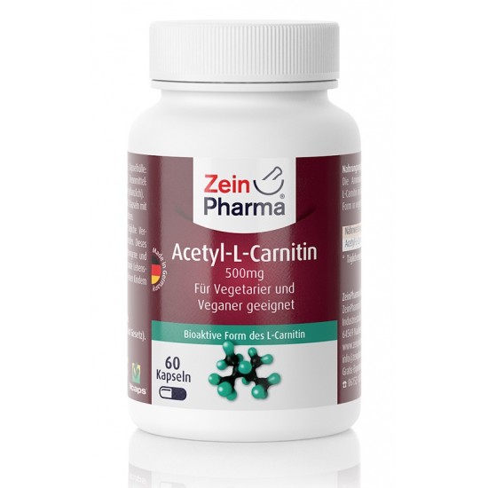 Acetyl-L-Carnitine, 500mg - 60 caps