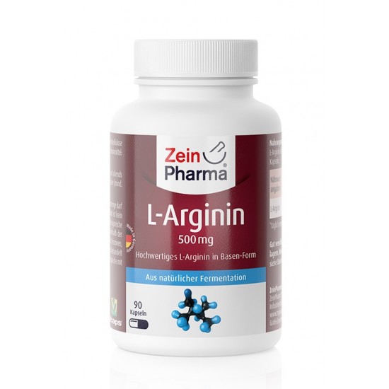 L-Arginine, 500mg - 90 caps