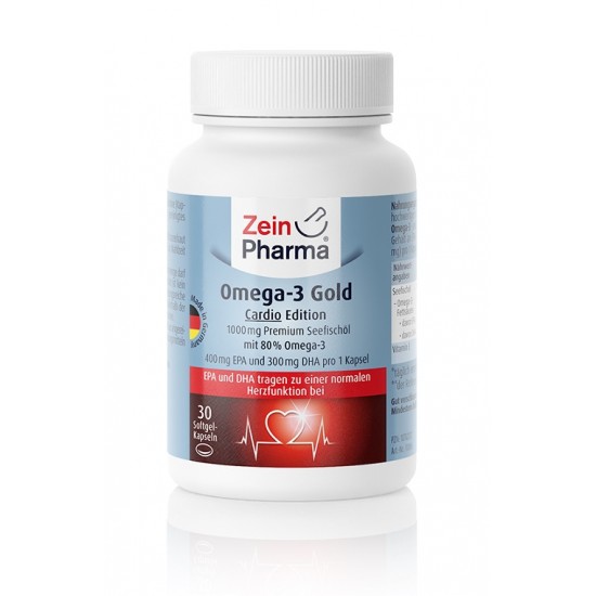 Omega-3 Gold - Cardio Edition, 1000mg - 30 caps