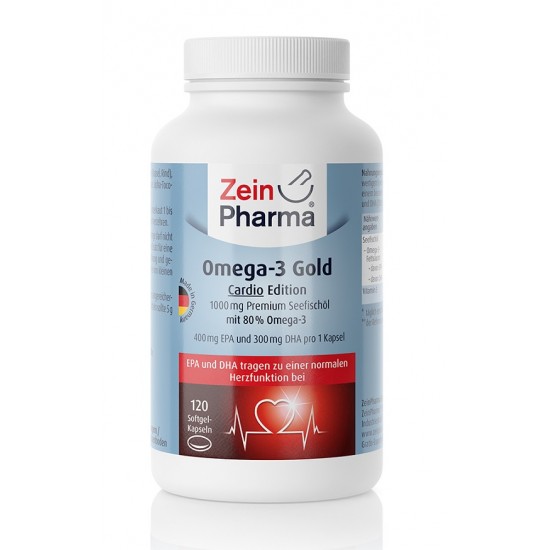 Omega-3 Gold - Cardio Edition, 1000mg - 120 caps
