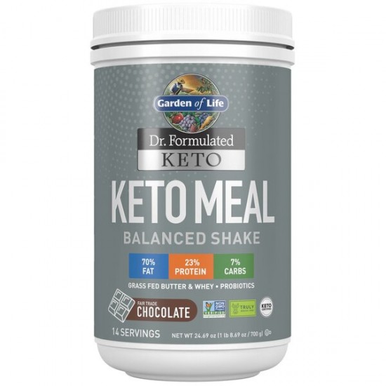 Dr. Formulated Keto Meal, Chocolate - 700g