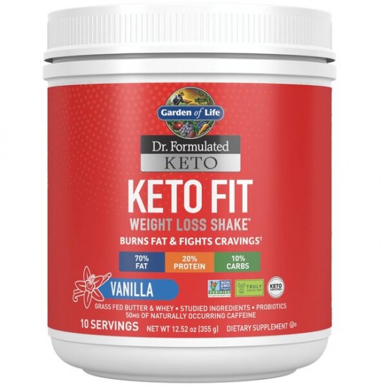 Dr. Formulated Keto Fit, Vanilla - 355g