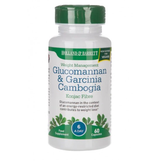 Glucomannan & Garcinia - 60 caps