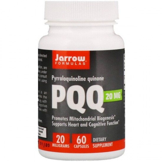 PQQ (Pyrroloquinoline quinone), 20mg - 60 caps