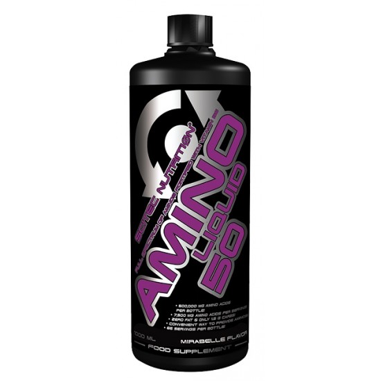 Amino Liquid 50, Cherry-Guava - 1000 ml.