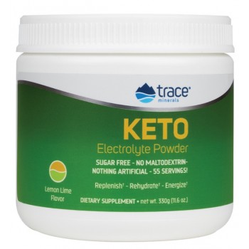 Keto Electrolyte Powder, Lemon Lime - 330g