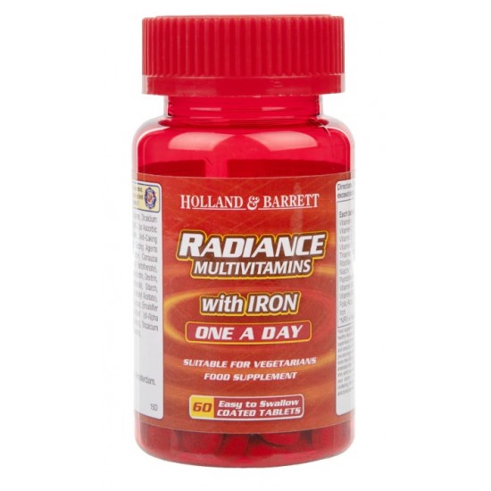 Radiance Multi Vitamins & Iron One a Day - 60 tablets