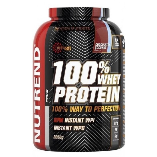 100% Whey Protein, Chocolate Coconut - 2250g