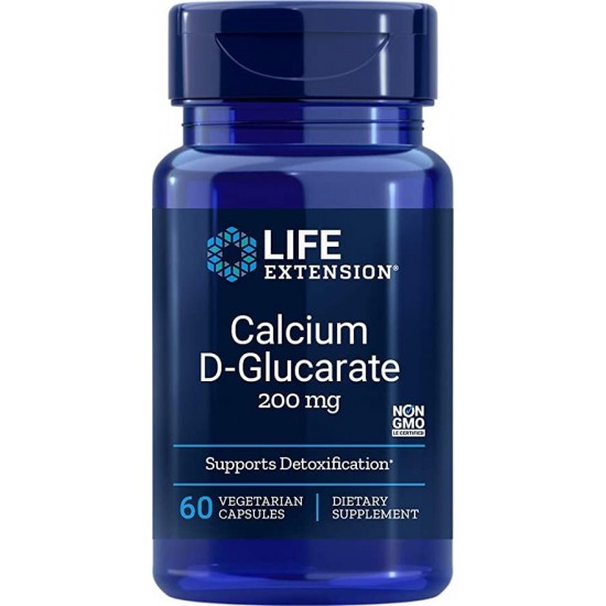 Calcium D-Glucarate, 200mg - 60 vcaps