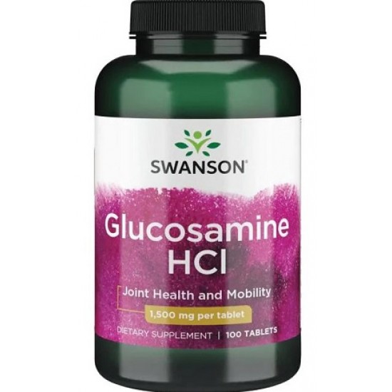 Glucosamine HCl, 1500mg - 100 tabs