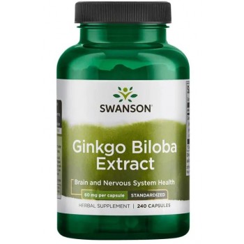 Ginkgo-Biloba-Extrakt, 60 mg – 240 Kapseln