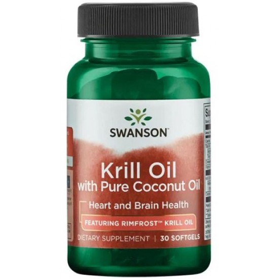 Krill Oil with Pure Coconut Oil - 30 softgels