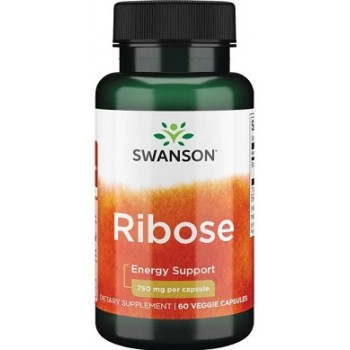 Ribose, 750mg - 60 vcaps