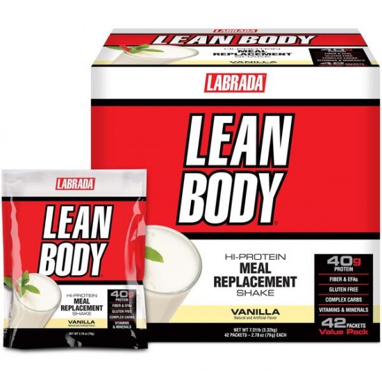 Lean Body MRP, Vanilla - 42 packets