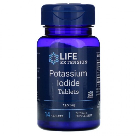 Potassium Iodide Tablets, 130mg - 14 tabs
