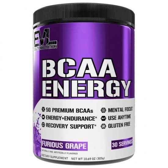BCAA Energy, Furious Grape - 303g