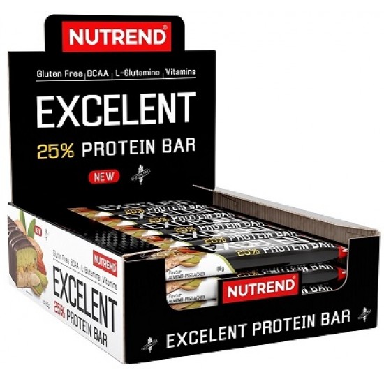 Excelent 25% Protein Bar, Chocolate & Nuts - 18 x 85g