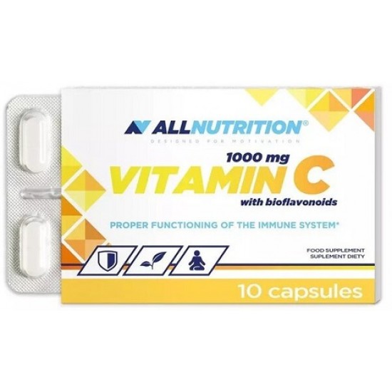 Vitamin C with Bioflavonoids, 1000mg - 10 caps