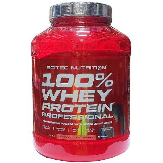 100% Whey Protein Professional, Strawberry - 2350g