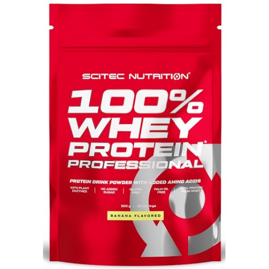 100% Whey Protein Professional, Banana (EAN 5999100021891) - 500g