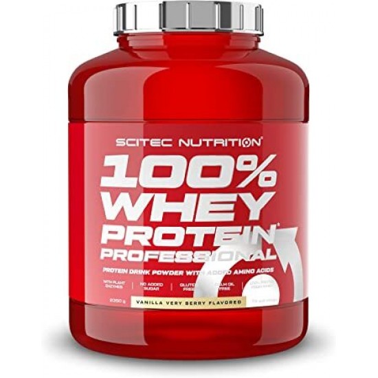 100% Whey Protein Professional, Vanilla Very Berry (EAN 5999100021617) - 2350g