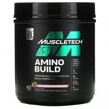 Amino Build, Strawberry Watermelon - 593g