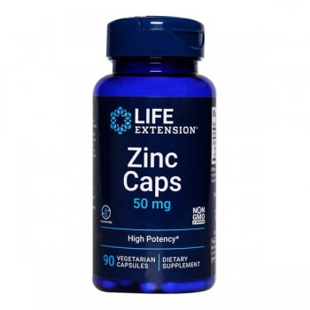 Cinko kapsulės, 50 mg - 90 v kapsulių