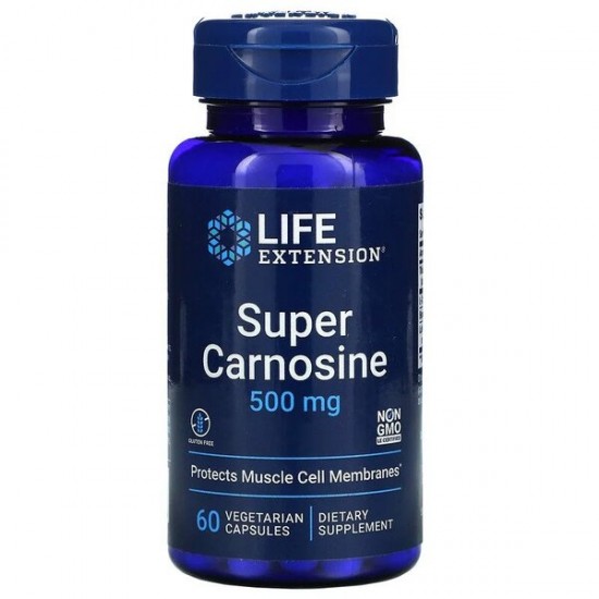 Super Carnosine, 500mg - 60 vcaps