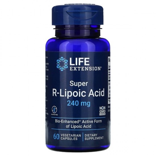 Super R-Lipoic Acid, 240mg - 60 vcaps