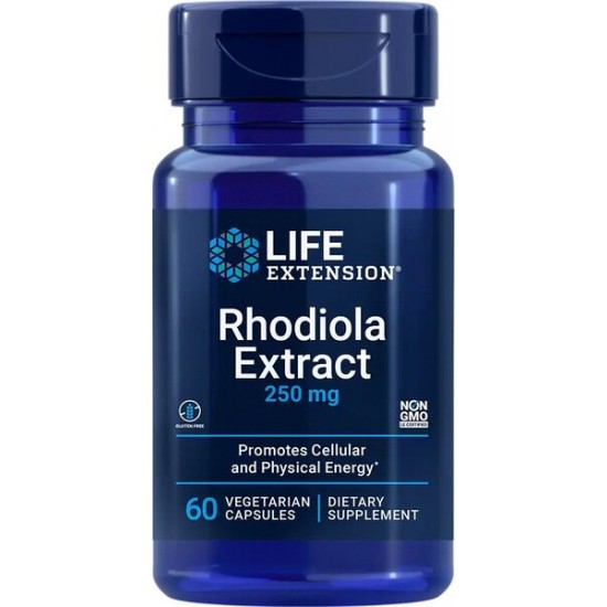 Rhodiola Extract, 250mg - 60 vcaps