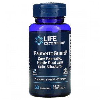 PalmettoGuard Saw Palmetto/Корень крапивы с бета-ситостеролом - 60 мягких капсул