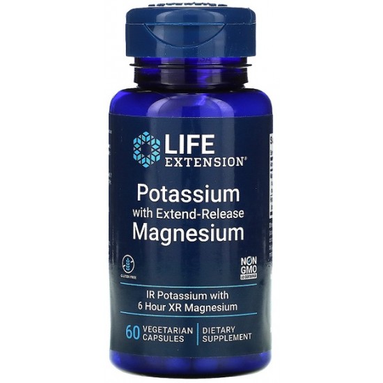 Potassium with Extend-Release Magnesium - 60 vcaps