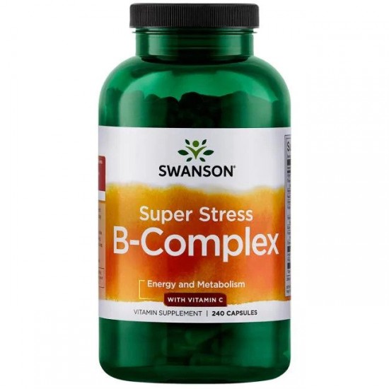 Super Stress B-Complex with Vitamin C - 240 caps