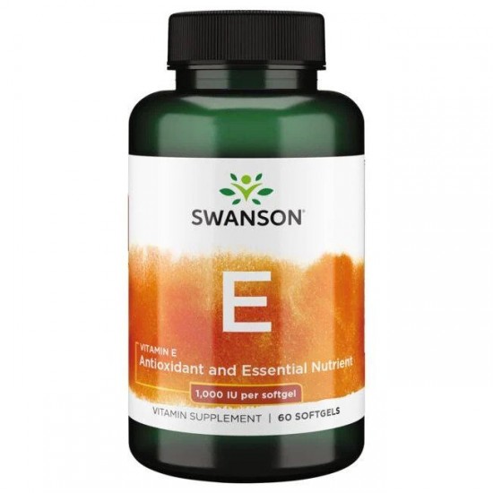 Vitamin E, 1000 IU - 60 softgels
